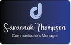 Custom Name Tag Full Color with Logo | Magnetic Back Name Badges for Business | Metal Name Tags ID Badge for Employees | Personalized Name Tags | Magnetic Name Tags Personalized (3.375 x 2.125 Inches)