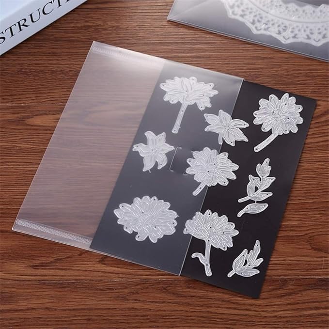 10 Pack 9.3x6.85inch Large Size Magnet Sheets for Dies Storage Magnetic Sheets for Crafts Non Adhesive for Metal Cutting Dies Storage Orangize Crafts Tool ScrapbookingFlexible Placement 0.5mmThickness
