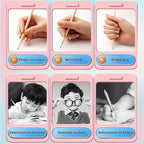 Inclock Handwriting thick mechanical pencils with grip: 2.0MM HB Pencil for kids with 14 leads (6 pack)