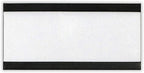 SmartSign Magnetic 'C' Channel Card Holders for Metal Racks and Shelves | 1" x 2" Pack of 25