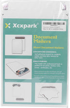 Xxcxpark 25 Pack Rigid Mailers 6.25 x 8.25 inches, Self Seal Photo Document Mailers Premium Cardboard Keep Flat Envelopes for Photos, Pictures, Papers, Files, CD