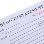 Generic 2pcs Invoice Book for Small Business: 8.25" X 5.7" Estimate Book - Mobile Mechanic Receipt Sheets Order Receipt Paper (60 Sheet Per Piece)