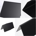 COHEALI 10pcs Mini Acrylic Desktop Message Blackboards Erasable Chalkboard Signs for Wedding Party Table Display and Decorative Signage