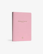 Intelligent Change - 3-Month Productivity Planner, Productivity Tools for Time-Management and Mindfulness, Daily To-Do List, A5 Undated Quarterly Planner (Pink)