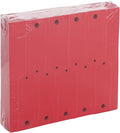Self-Locking Arrow Key Tags - 1,000 Pcs (Red) | 4 1/2" x 3/4" Plastic ID Tags with Writable Surface for Organized Key Management