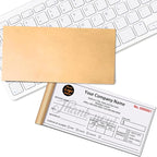 Personalized Invoice Book Custom 2 Part/3 Part Receipt Book Quote Estimate Order Forms Carbonless Form with Your Company Name Logo Address,2-10 Books (Style 3)