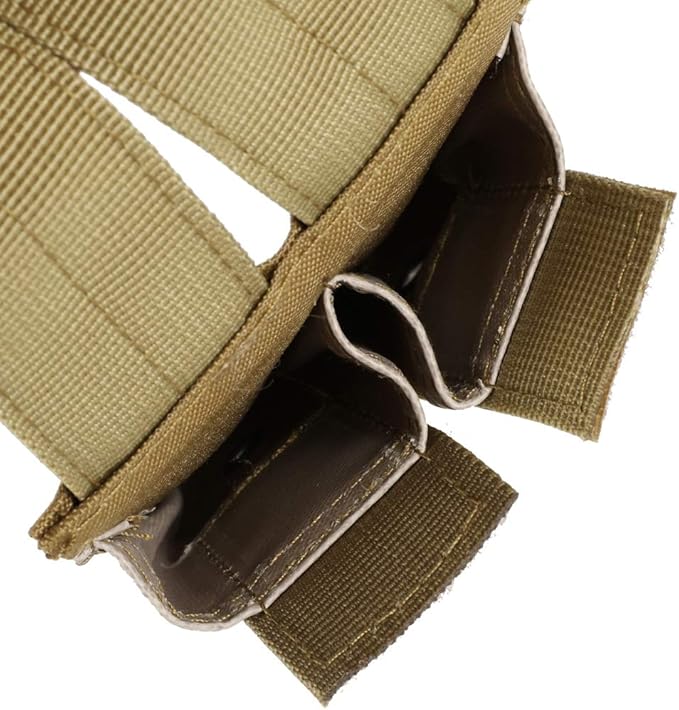Tactical Single/Double Pistol Mag Pouch Outdoor Molle Open-Top Magazine Pouch for Glock M1911 92F