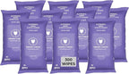 Swanky Cables Screen Cleaner Wipes: Electronic Wipes for Screens - Computer Screen Wipes for Lens, Phone, Tv Screen and Monitor Cleaning - Tech Wipes & Microfiber Cloth (Soft Wipes, 300 Count)