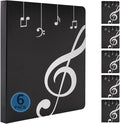 Music Folder Sheet Music Folders Binder 6 Pack Music Choral Storage Holder Band Folder (6)