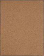 JAM PAPER Shipping Address Labels - Large - 3 1/3 x 4 - Brown Kraft - 120/Pack