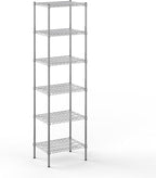 Regal Altair 18" Deep x 24" Wide x 86" Height Wire Shelving Kit | 6-Tier | NSF Commercial Storage Rack Unit