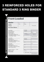 Clear Sheet Protectors for 3 Ring Binder, 500 Pack Plastic Sleeves for Paper 8.5x11, Acid Free Page Protectors Sleeves, Top Loading Document Protector Sheets for School Office Home.
