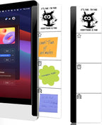 Computer Monitor Memo Board It's Fine I'm Fine Everything is Fine Logo Monitor Message Board Sticky Notes Office Desk Accessories for Send Family Members Office Friends and Colleagues Gifts