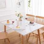 Eisdroma 17 x 24 Inch Clear Table Cover Protector, Clear Desk Mat, Table Protector, 1.5mm Plastic Table Cover, Vinyl Table Protector, Desk Mats on Top