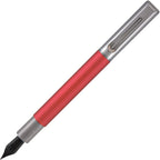 Monteverde USA Ritma Fountain Pen in Red – Fine Nib, Smooth JoWo Stainless Steel, Refillable Ink Cartridge/Converter – Perfect for Everyday Writing & Journaling