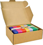 WINHPH 12x9x4 Inches Shipping Boxes, White Corrugated Cardboard Literature Mailer for Small Business, Set of 20 Packaging Supplies