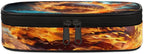 Pardick Pencil Case，Basketball Fire Big Capacity Pencil Pouch Coin Pouch Stationery Organizer For Teen School