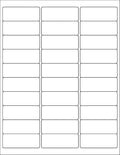 BESTEASY 30-up 2000 Sheets 1" X 2-5/8" Address Shipping Labels for Laser and Inkjet Printers, FBA Product Labels (60000 Labels)