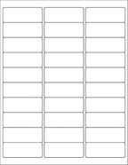 BESTEASY 30-up 2000 Sheets 1" X 2-5/8" Address Shipping Labels for Laser and Inkjet Printers, FBA Product Labels (60000 Labels)