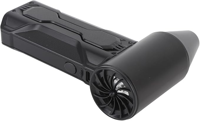 ZJchao Electric Air Duster Cordless Powerful 160000RPM High Speed Rechargeable Compressed Air Blower with LED Light for PC Keyboard Car Cleaning Electronics Office Home Use