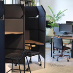 Provour Work Booth, Private Workstation, Room Divider, Office Pod, Partition, Acoustic Booth, Office Desk, Office Room, Private Cubicle, Made in Taiwan