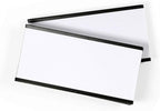 SmartSign Magnetic 'C' Channel Label Holders | 2" x 4", Pack of 10