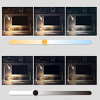 LED Reading Lights for Bed Headboard, Clip on Spotlight Lamp for Desk, Dorm Bed, Dimmable USB Clamp Book Light with Flexible Gooseneck, Change Color Temperature 3000/4000/6000K