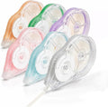Aipker Correction Tape, Extra-Long 30 m (98 ft) Each – 590 ft Total, Easy-to-Use White Out Tapes Dispensers, High Capacity White Out Correct Tapes for School, Office or Home Use - 6 Pack