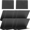 VILLCASE 10pcs Mini Chalkboard Signs Reusable Acrylic Desktop Message Boards Small Table Blackboards for Weddings Parties Restaurant Display