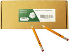 YETHAN 400Pcs Golf Pencils with Eraser Tops, Hexagon Wooden pencils, Pre Sharpened 2# HB Half Golf School Office 4" Mini 400 count/Box