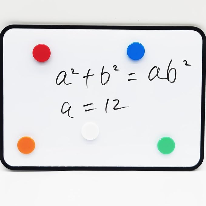 PYJLBX Fridge Magnets, 30 Pack Strong Refrigerator Magnets, Colorful Cute Mini Round Magnets for Whiteboard, 10 Colors Heavy Duty Small Magnet for Fridge Office Locker Crafts Classroom Dry Erase Board