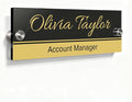 Personalized Office Wall Name Plate Sign Custom Door Name Plate Office Gifts Executive Sign Wall Plate Business Sign