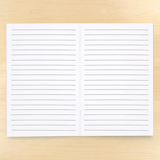 Lined Kraft Journals 24 Pack - 48 Pages Each, 5.5x8.5 Inch A5 Paper Notebooks Bulk for Students, Writing, Journaling, Travel Notes, School Supplies, Classroom & Office Stationery (Brown Kraft Cover)