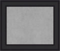 Amanti Art Black Framed Magnetic Board 21x25 Small Vision Board for use with Magnets, 100% Metal Sheet to Display Items as Office Decor or for Home Organization in mudroom, Kitchen or Kids Room