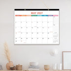 Desk Calendar 2026 - Calendar 2026-2027 from January 2026 to June 2027, 18 Months Calendar with Thick Paper for Office, Home, School Organizing, 14.5" X 11.5", Colorful