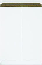 BOX USA StayFlat Envelope 13"L x 18"W 100-Pack for Keeping Photos, Documents & Artwork Protected During Mailing and Shipping