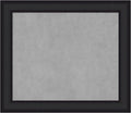 Amanti Art Black Framed Magnetic Board 25x29 Medium Vision Board for use with Magnets, 100% Metal Sheet to Display Items as Office Decor or for Home Organization in mudroom, Kitchen or Kids Room