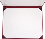 GraduationMall 11"x14" Imprinted Padded Diploma Cover Certificate Holder Maroon