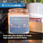 Printable Name Tags - 2-1/3 x 3-3/8 - Pack of 80, 10 Sheets - Inkjet or Laser Printer - Online Labels