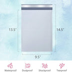 UCGOU Bubble Mailers 9.5x14.5 Inch White 25 Pack Poly Padded Envelopes Large #4 Mailing Packages Opaque Packaging Postal Self Seal Adhesive Waterproof Boutique Shipping Bags for Clothes