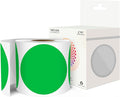 3 Inch Round Color Coding Labels (500 per Roll) - Colored Dot Stickers Round Labels for Inventory, Warehouse, Office Organizing - Green Circle Stickers