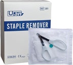 Skin Staple Removal Kit, Includes Staple Remover and Gauze Sponge, Steriled, Ideal for Hospitals and Clinics (8)