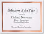 PaperDirect Pristine Specialty Certificates, 50 Sheets of 38lb White Paper, 8½" x 11", Rose Bold Foil Border, Perfect for Awards, Students, Employees, Volunteers, Course Completion, Diplomas
