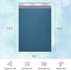 UCGOU Bubble Mailers 9.5x14.5 Inch Navy Blue 25 Pack Poly Padded Envelopes Large #4 Mailing Packages Opaque Packaging Postal Self Seal Adhesive Waterproof Boutique Shipping Bags for Clothes