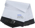 newlng 300pcs 10x13"/250x350mm+50mm Poly Mailers Shipping Bags Mailing Bags White Shipping Envelopes Self-sealing Adhesive Waterproof and Tear-Proof Packaging Bags poly bag for Clothing Books Gift