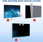 DEJIMAX 22 Inch Computer Privacy Screen for 16:10 Computer Monitor, Anti-Blue Light Monitor Privacy Screen Filter, Anti-UV Computer Shield, Hanging Type