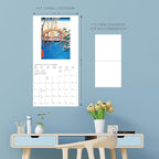 Graphique 2026 Japanese Art Collection Wall Calendar | 12” x 12” | Thick Paper | Home & Office Organizer | Large Monthly Grid | 3 Languages & Marked Holidays | 4 Month Preview Page for 2027
