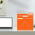 File Folder, RAZCC 150 Pack 1/3 Cut Tab File Folders Letter Size, Orange, Folders with Tab, Great for Organizing and Easy File Storage