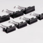 Binder Clips Assorted Sizes Paper Clamps, XLarge, Large, Medium, Small, Mini, 100Count Black Paper Clips Office File Supplies, Meet a Variety of use Scenarios