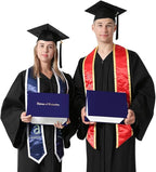 GraduationMall 8.5"x11" Smooth Padded Diploma Cover Certificate Holder Purple,1-Pack